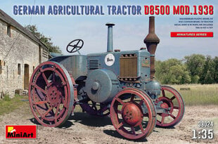 Liimitav mudel MiniArt 38024 German Agricultural Tractor D8500 Mod. 1938 1/35 цена и информация | Склеиваемые модели | kaup24.ee