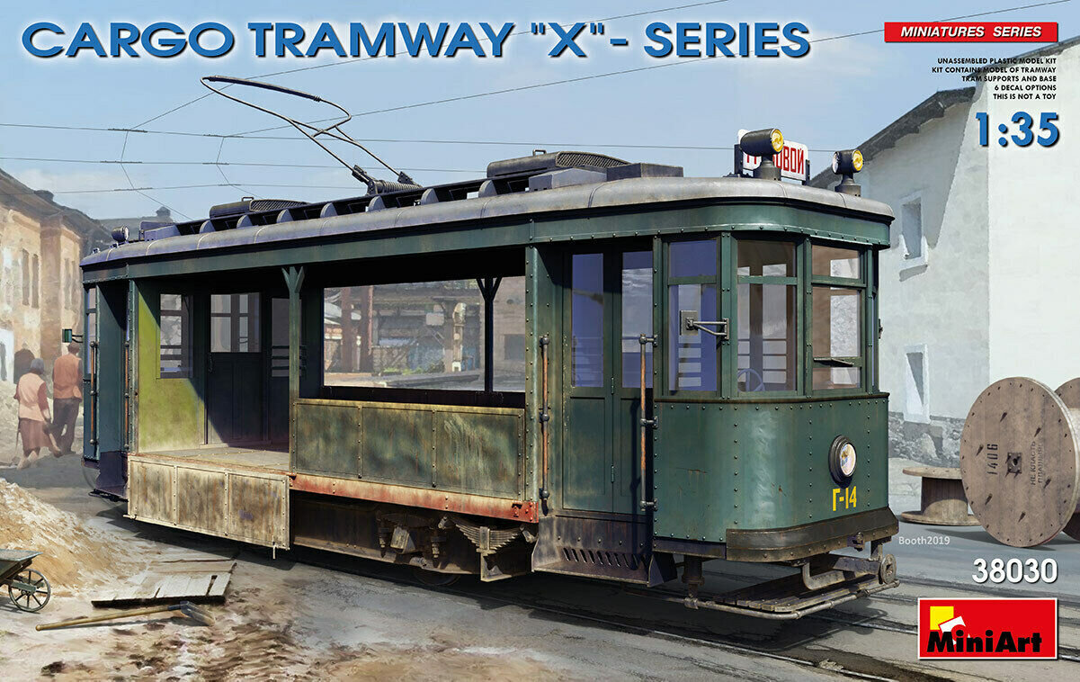 Liimitav mudel MiniArt 38030 Cargo Tramway X-Series 1/35 цена и информация | Liimitavad mudelid | kaup24.ee