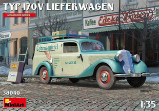 Liimitav mudel MiniArt 38040 Typ 170V Lieferwagen 1/35 hind ja info | Liimitavad mudelid | kaup24.ee