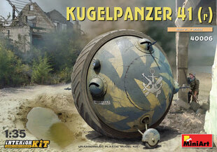 Liimitav mudel MiniArt 40006 Kugelpanzer 41( r ). Interior Kit 1/35 hind ja info | Liimitavad mudelid | kaup24.ee