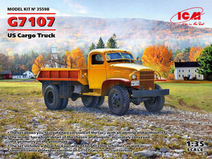 Liimitav mudel ICM 35598 US Cargo Truck G7107 1/35 hind ja info | Liimitavad mudelid | kaup24.ee