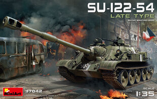 Liimitav mudel MiniArt 37042 SU-122-54 Late Type 1/35 hind ja info | Liimitavad mudelid | kaup24.ee