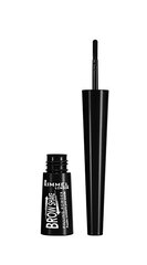 Kulmupuuder Rimmel Brow Shake 2.5 g, Nr.004 Black hind ja info | Kulmuvärvid, -pliiatsid | kaup24.ee