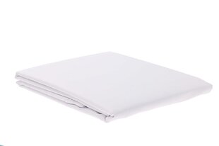 Простыня сатиновая стеганая Tekstilikompanii, белая, 120 x 200 + 30 см цена и информация | Простыни | kaup24.ee