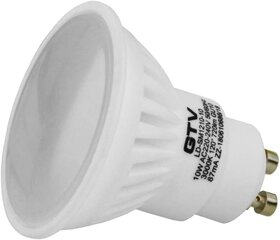 Led pirn GTV GU10 10 W, 220-240 V, 3000K, 720lm, 120° цена и информация | Лампочки | kaup24.ee