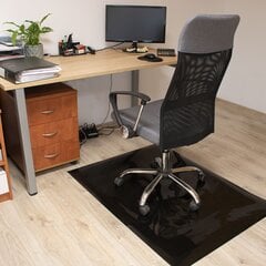 Защитный напольный коврик Springos HA0816, 140x100 см, черный цена и информация | Офисные кресла | kaup24.ee