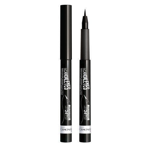 Rimmel Scandal Eyes Precision Micro Eye Liner silmapliiats 1.1 ml, 001 Black цена и информация | Ripsmetušid, lauvärvid, silmapliiatsid, seerumid | kaup24.ee