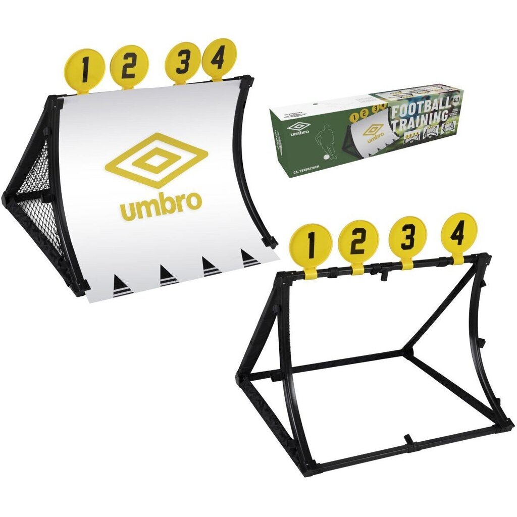 Jalgpallipalli põrkesein Umbro, 75x78x58 cm hind ja info | Jalgpalliväravad ja -võrgud | kaup24.ee