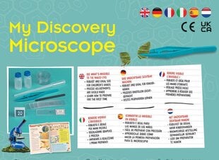 Õppekomplekt My Discovery Microscope 8-12 hind ja info | Arendavad mänguasjad | kaup24.ee