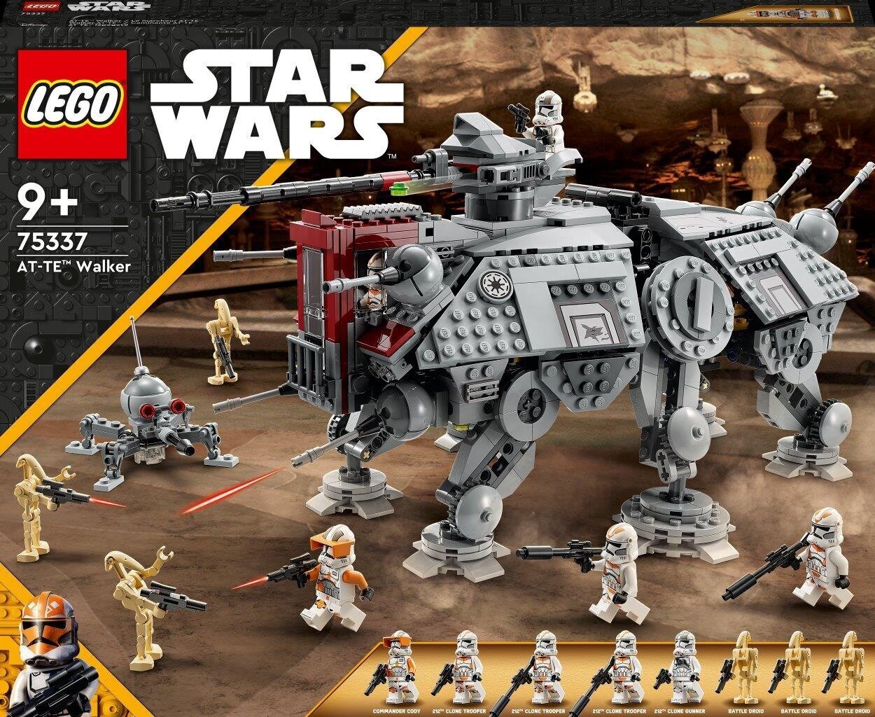 75337 LEGO® Star Wars AT-TE Walker kõndija hind ja info | Klotsid ja konstruktorid | kaup24.ee