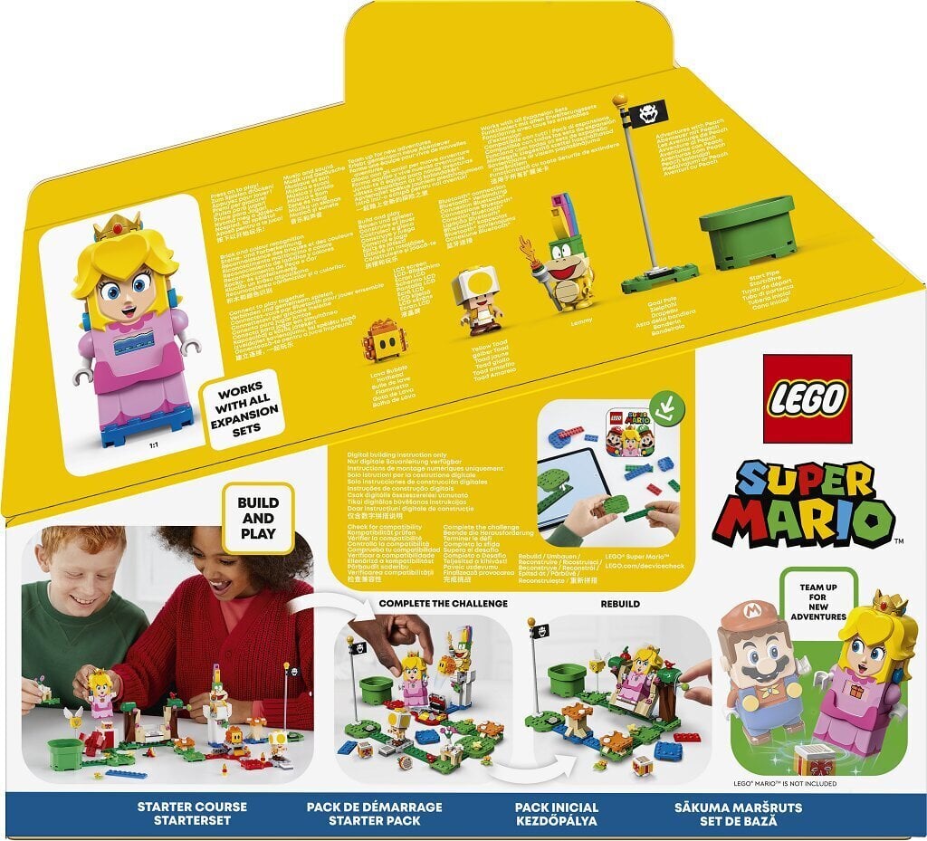 71403 LEGO® Super Mario seiklused koos Peachiga stardikomplekt цена и информация | Klotsid ja konstruktorid | kaup24.ee