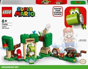 71406 LEGO® Super Mario Yoshi дополнительный набор Подарочный домик цена и информация | Конструкторы и кубики | kaup24.ee