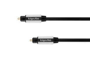 оптический кабель toslink-toslink 3,0 м kruger&matz цена и информация | Кабели и провода | kaup24.ee