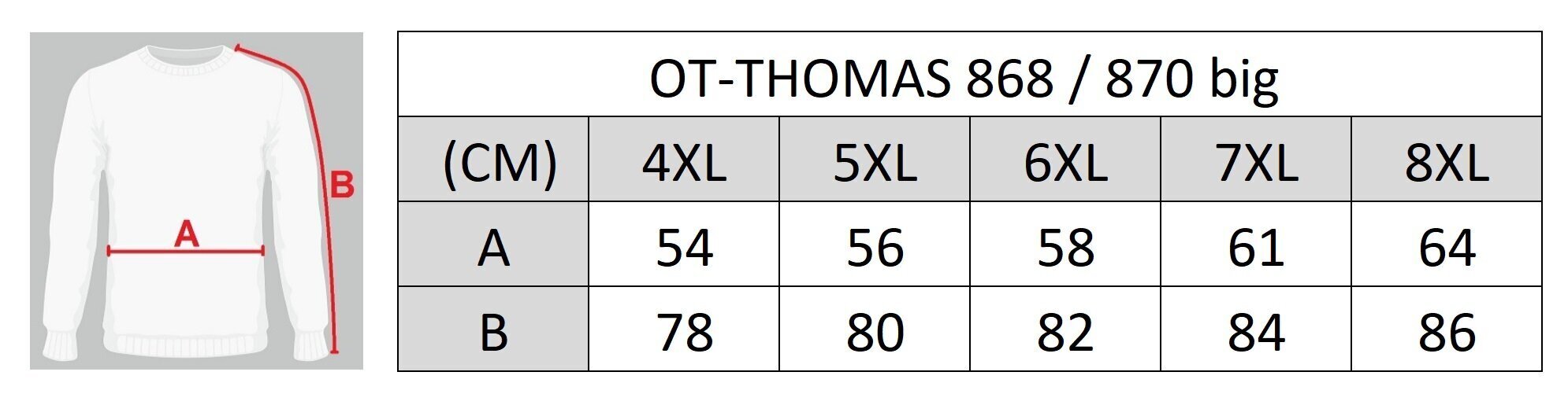 Ot-thomas 870-big meeste kampsun, hall hind ja info | Meeste kampsunid | kaup24.ee