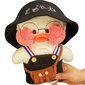 Pehmest plüüsist part lalafanfan musta mütsiga, 32 cm цена и информация | Pehmed mänguasjad | kaup24.ee
