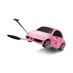 Детский чемодан на колесах Ridaz Volkswagen Beetle, розовый цена и информация | Чемоданы, дорожные сумки | kaup24.ee