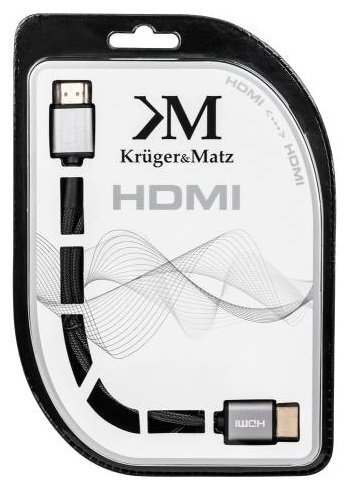 Kruger&Matz HDMI, 3 m цена и информация | Kaablid ja juhtmed | kaup24.ee