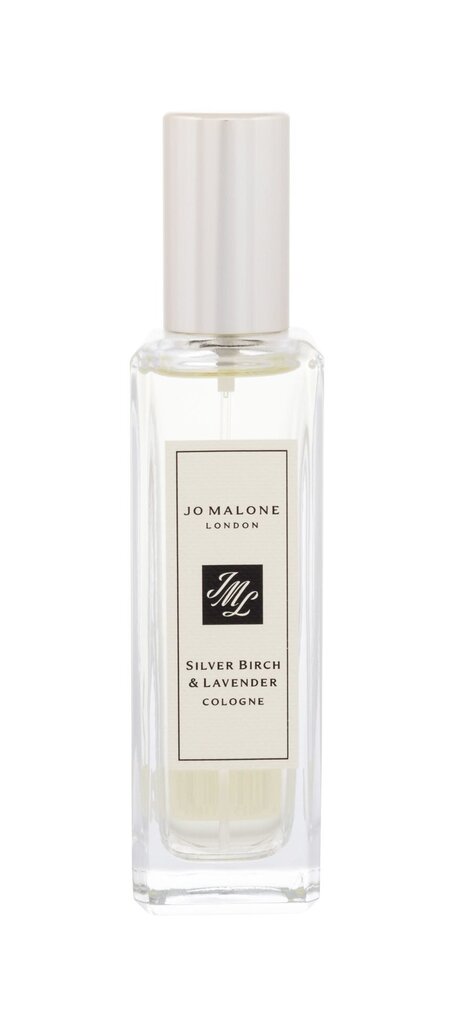 Kölnivesi Jo Malone Silver Birch & Lavender EDC naistele/meestele, 30 ml цена и информация | Naiste parfüümid | kaup24.ee