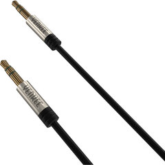 YENKEE YCA 202 BSR, Audio AUX, 2x3.5mm stereo (male to male), 2m hind ja info | Kaablid ja juhtmed | kaup24.ee