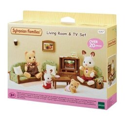 Elutoamööbel SYLVANIAN FAMILIES цена и информация | MUST Металлическая бутылочка с Ярким рисунком (без BPA) (500ml) для мальчиков от 3+ лет Серая с Машинкой | kaup24.ee