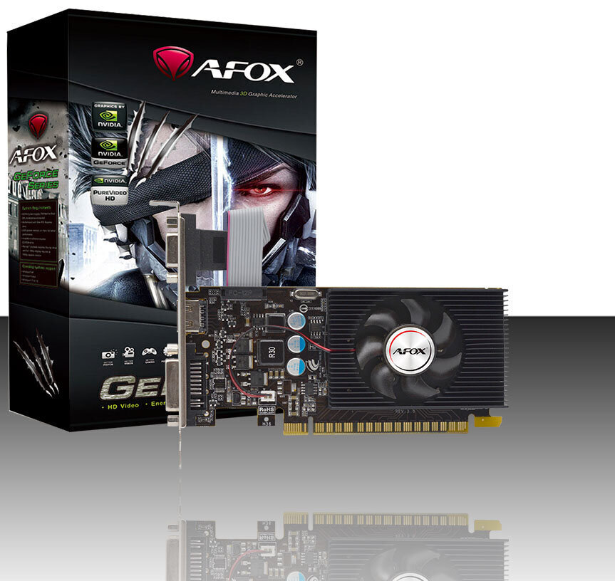 AFOX GeForce GT420 4GB DDR3 AF420-4096D3L2 hind ja info | Videokaardid (GPU) | kaup24.ee