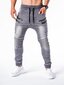 Meeste teksapüksid Ombre P405, hall hind ja info | Meeste teksad | kaup24.ee