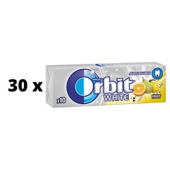 Жевательная резинка ORBIT White Fruit, 14 г x 30 шт. цена и информация | Сладости | kaup24.ee