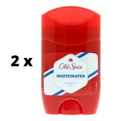 Deodorantpliiats OLD SPICE WhiteWater, 50 ml x 2 tk. pakett hind ja info | Old Spice Kosmeetika, parfüümid | kaup24.ee