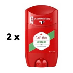 Дезодорант-карандаш OLD SPICE Restart, 50 мл x 2 шт., упаковка цена и информация | Дезодоранты | kaup24.ee