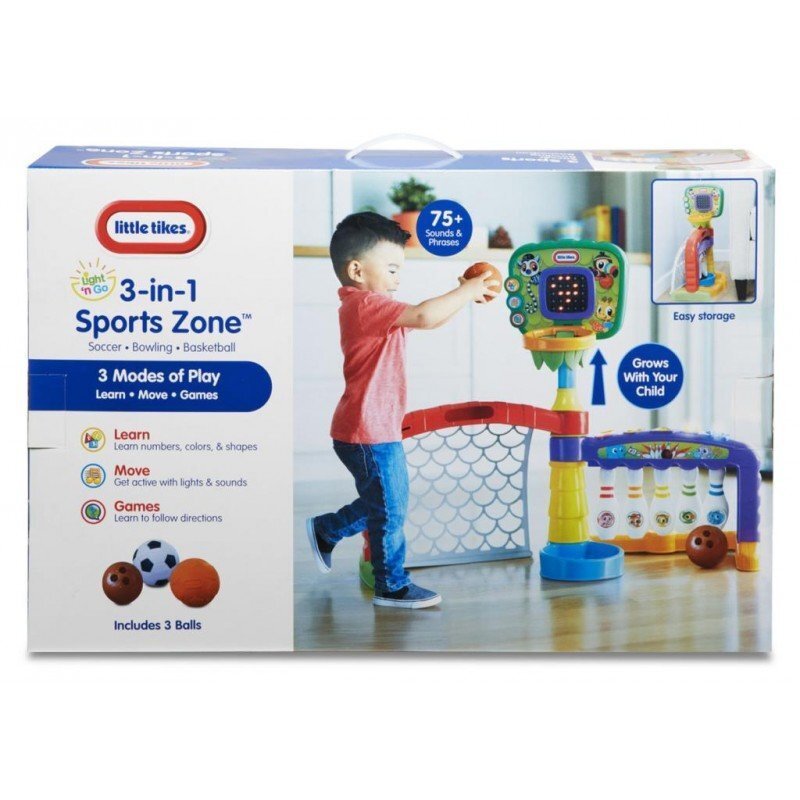 Spordiareen Kolm ühes Little Tikes hind ja info | Imikute mänguasjad | kaup24.ee