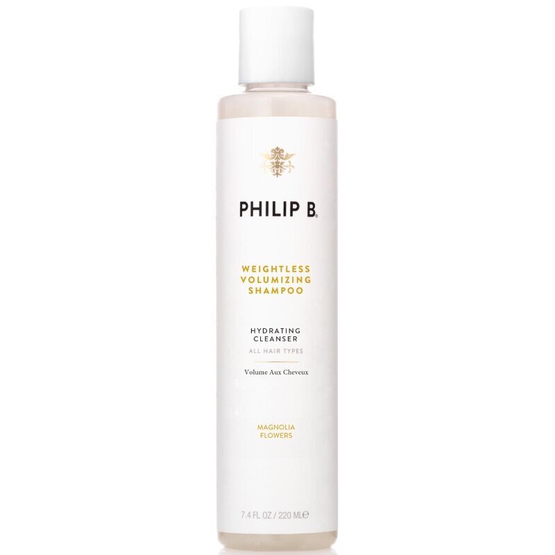 PHILIP B Weightless volüümi lisav šampoon, 220 ml hind ja info | Šampoonid | kaup24.ee