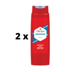 Dušigeel OLD SPICE White Water, 250 ml x 2 tk. pakett hind ja info | Dušigeelid, õlid | kaup24.ee