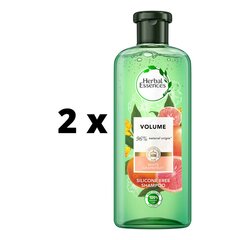 Šampoon Herbal Essences PURIFY&HYDRATE maasikas ja piparmünt, 400ml x 2 tk. pakett hind ja info | Šampoonid | kaup24.ee