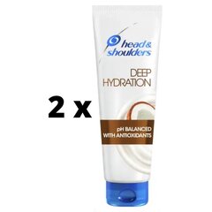 Palsam HEAD & SHOULDERS Deep Hydration, 220 ml x 2 tk. pakett hind ja info | Head&Shoulders Kosmeetika, parfüümid | kaup24.ee