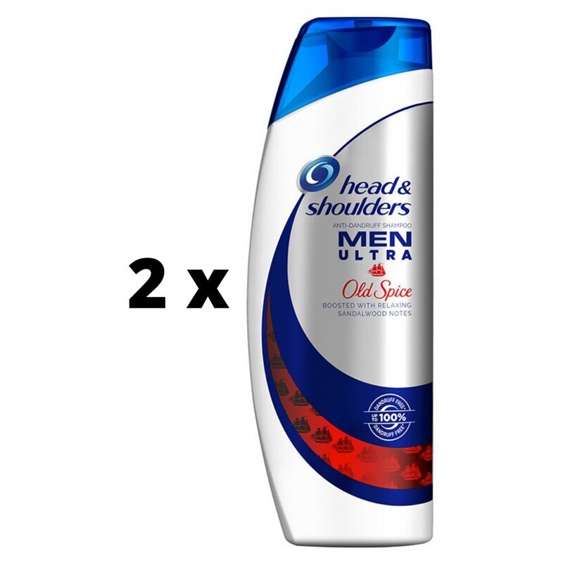 Šampoon HEAD & SHOULDERS Old Spice, 270 ml x 2 tk. pakett цена и информация | Šampoonid | kaup24.ee