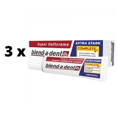 Liimikreem proteesidele Blend A Dent Original Complete, 47 g x 3 tk цена и информация | Для ухода за зубами | kaup24.ee