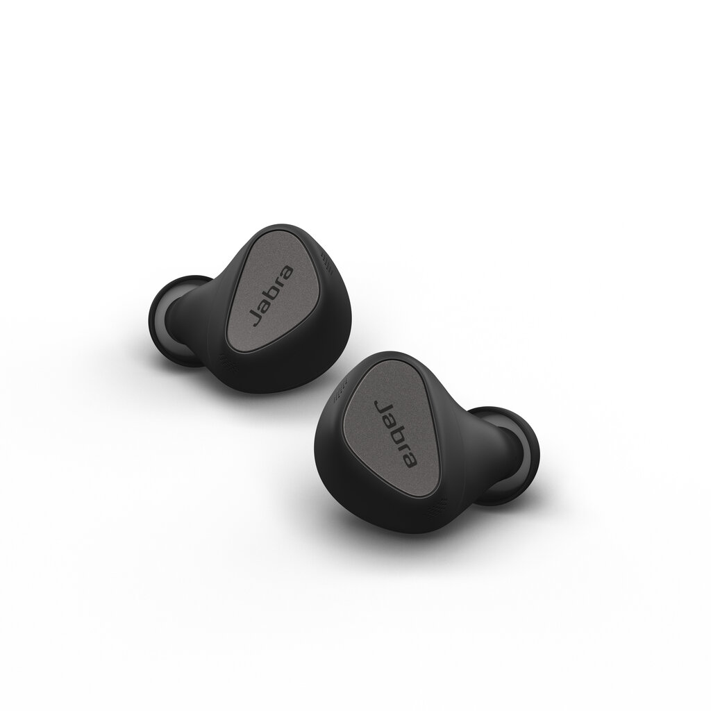 Jabra Elite 5 Titanium Black Täielikult juhtmevabad in-ear kõrvaklapid: 100-99181000-60 hind ja info | Kõrvaklapid | kaup24.ee