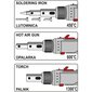 Gaasijootekolb 3in1 Yato, 125W YT-36706 hind ja info | Keevitusseadmed | kaup24.ee