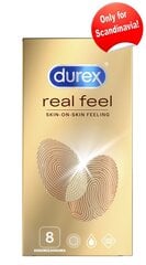 Презервативы Durex Real Feel, 8 шт. цена и информация | Презервативы | kaup24.ee