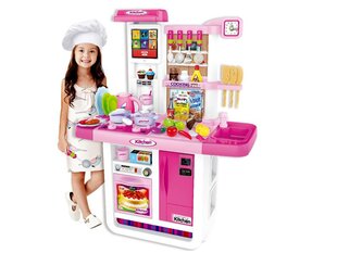 Interaktiivne köök lastele, roosa цена и информация | Игрушки для девочек | kaup24.ee