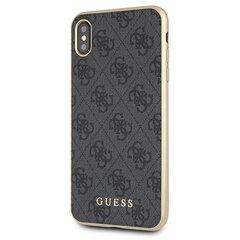 Guess GUHCI65G4GG iPhone Xs Max hall kõva ümbris 4G kollektsioon цена и информация | Чехлы для телефонов | kaup24.ee