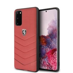 Ferrari Hardcase FEHQUHCS62RE S20 G980 czerwony|red Heritage цена и информация | Чехлы для телефонов | kaup24.ee