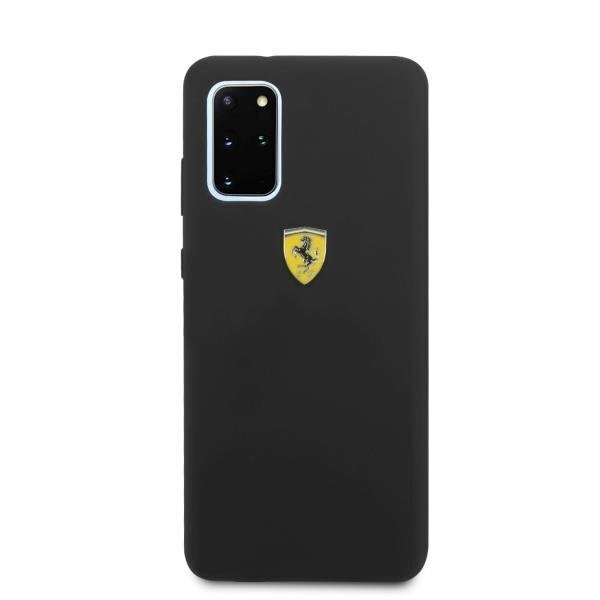 Ferrari kõva ümbris FESSIHCS67BK S20+ G985 must Silicone цена и информация | Telefoni kaaned, ümbrised | kaup24.ee