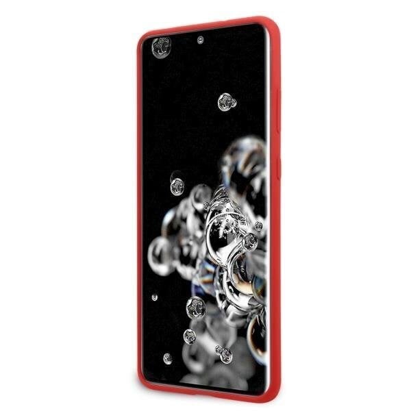 Ferrari kõva ümbris FESSIHCS69RE S20 Ultra G988 punane Silicone цена и информация | Telefoni kaaned, ümbrised | kaup24.ee