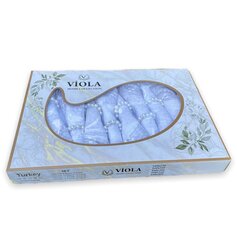 Laudlina Viola 160 x 220 cm + 8 salvrätikut hind ja info | Laudlinad, lauamatid, servjetid | kaup24.ee
