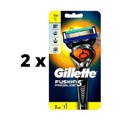 Бритва Gillette FUSION Proglide Flexball, ручная, 2 головки. х 2 шт., упаковка цена и информация | Средства для бритья | kaup24.ee