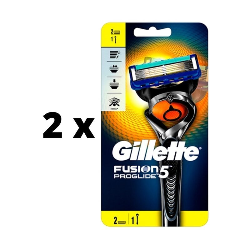 Raseerijar Gillette Fusion Proglide Flexball Manual, 2 pead x 2 tk цена и информация | Raseerimisvahendid | kaup24.ee