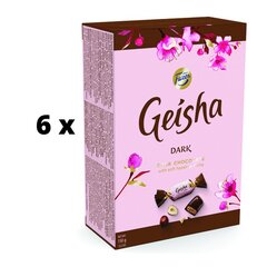 Tumeda šokolaadi kommid Geisha, 150 g x 6 tk цена и информация | Сладости | kaup24.ee