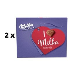 Конфеты MILKA со вкусом молочного шоколада с миндальной начинкой (38%) 110 г x 2 шт. упаковка цена и информация | Для лакомств | kaup24.ee