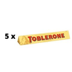 Šokolaad Toblerone, piim, 100 g x 5 tk цена и информация | Сладости | kaup24.ee